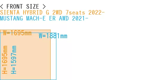 #SIENTA HYBRID G 2WD 7seats 2022- + MUSTANG MACH-E ER AWD 2021-
